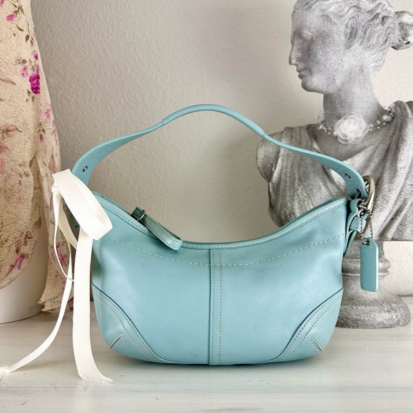 Vintage Coach Buckle Shoulder Bag - Picture 15 of 16